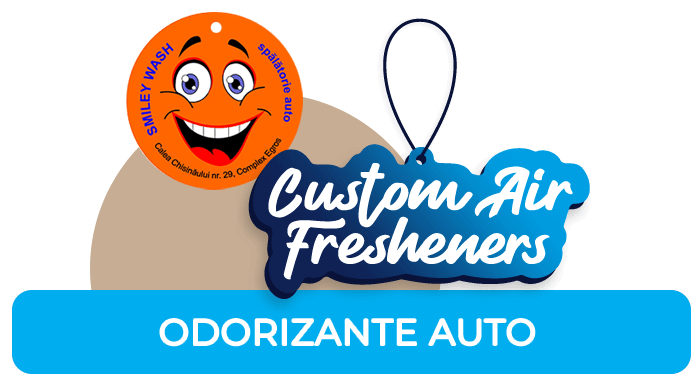 Oferta DIMEX - Odorizante auto personalizate Dimex Labels