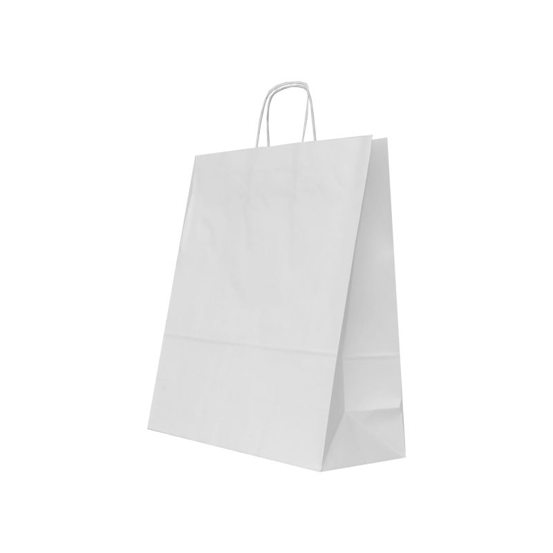 SACOȘĂ KA 39*14*41 CMR ALB NETIPĂRITĂ (200buc)